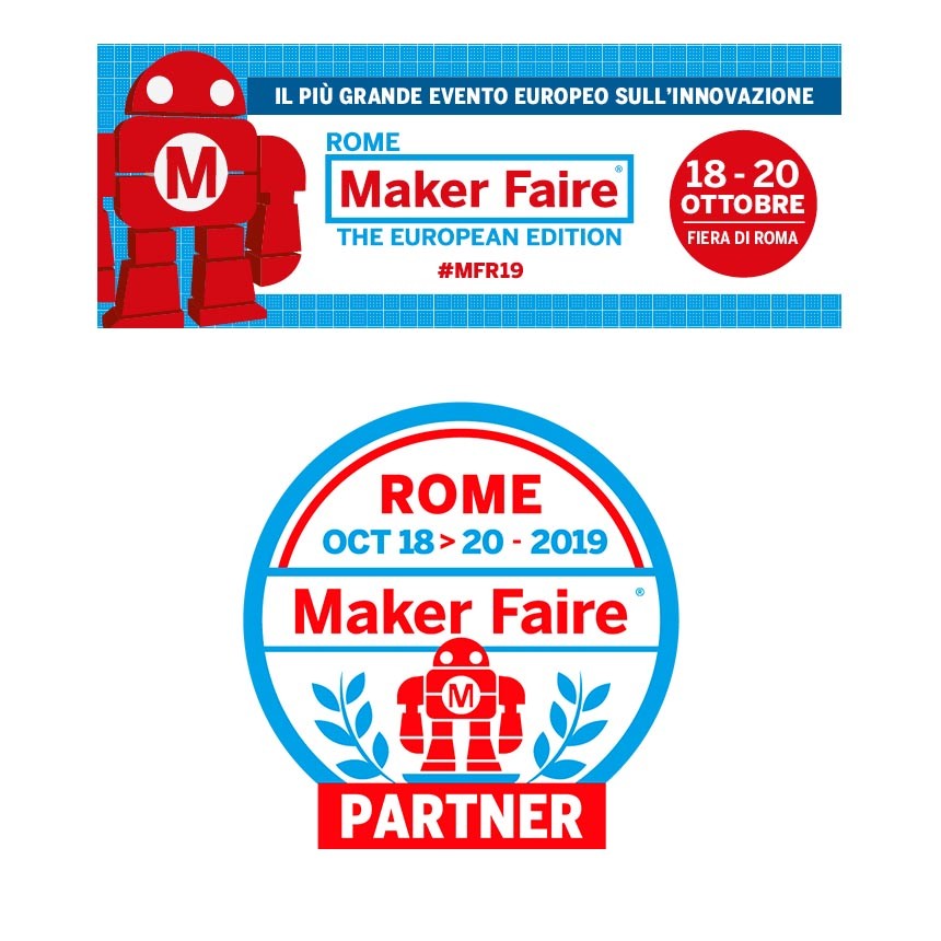MAKER FAIRE 2019 - ROME 18-20 October 2019 - Hall.8